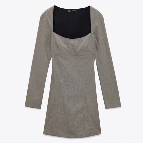 Zara | Dresses | Zara Plaid Dress | Poshmark